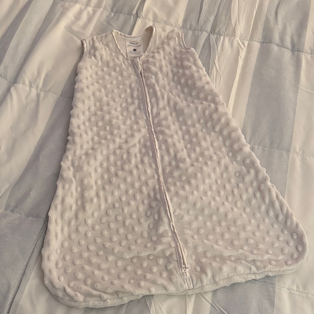 Halo Cream Velboa SleepSack